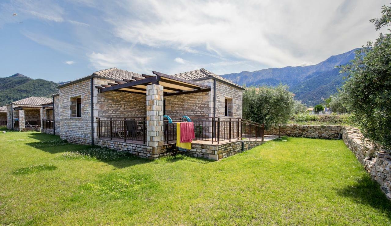 Elaionas Stone Houses Skala Potamia  Eksteriør billede